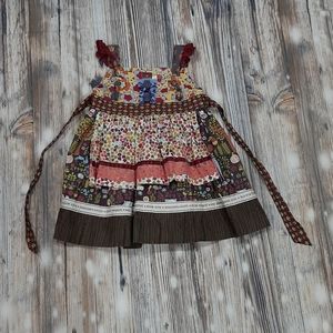 EUC Matilda Jane Firefly knot dress